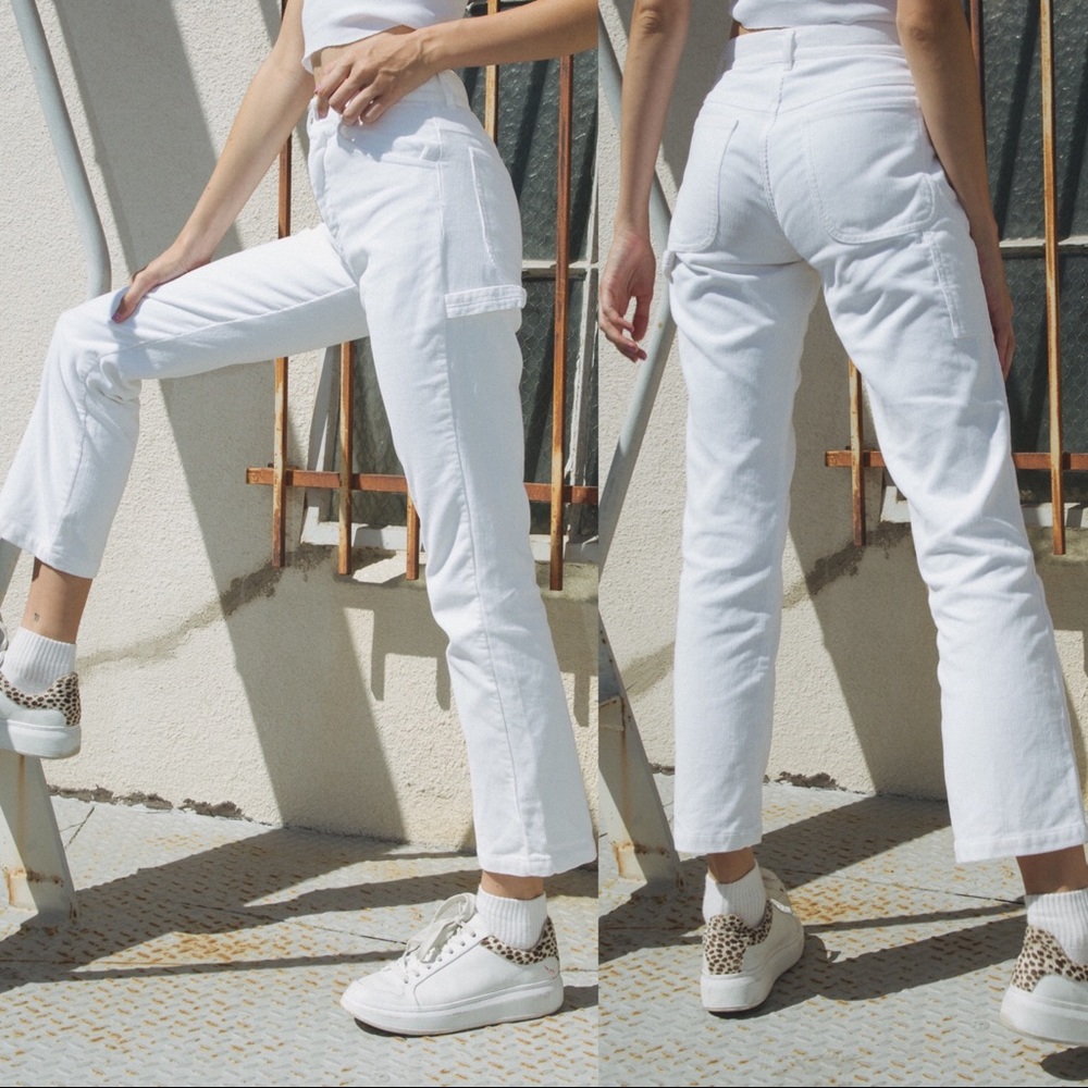 SOLD / NWT Brandy Melville Corduroy Bennett Pants - Picture 3 of 5